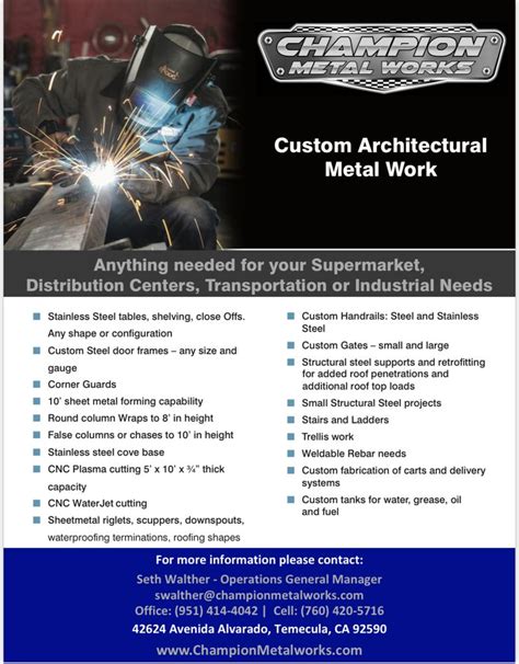 metal fabricators temecula